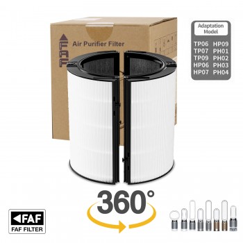 Dyson Purifier Hot+Cool Autoreact HP7A Filtresi, Faf True Cam Hepa 360 Filtre, 